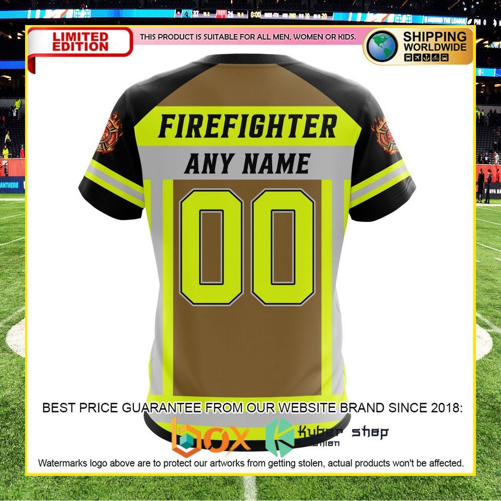 NEW NFL Chicago Bears Firefighter Personalized Shirt, Hoodie 18