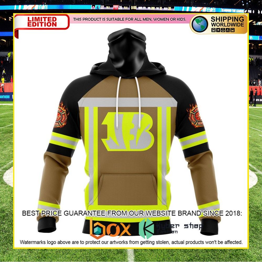 NEW NFL Cincinnati Bengals Firefighter Personalized Shirt, Hoodie 13