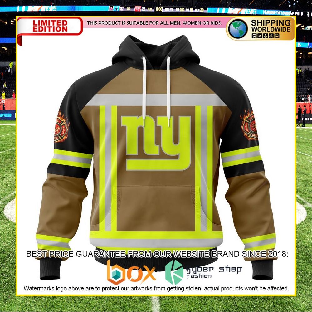 NEW NFL New York Giants Firefighter Personalized Shirt, Hoodie 10