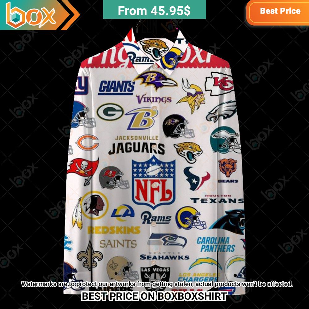 NFL Team Collection Long Sleeve Button Shirt 3