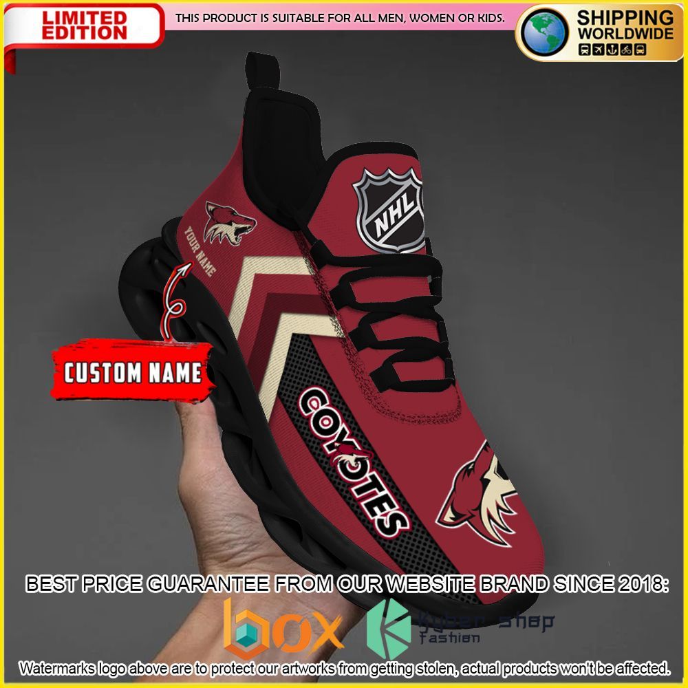 NEW NHL Arizona Coyotes Custom Name Clunky Shoes 1