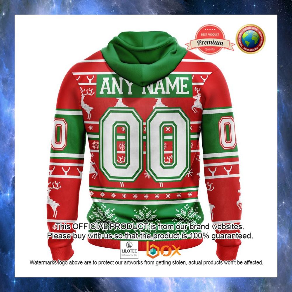 HOT NHL Arizona Coyotes Santa Hat Custom 3D Hoodie, T-Shirt 8