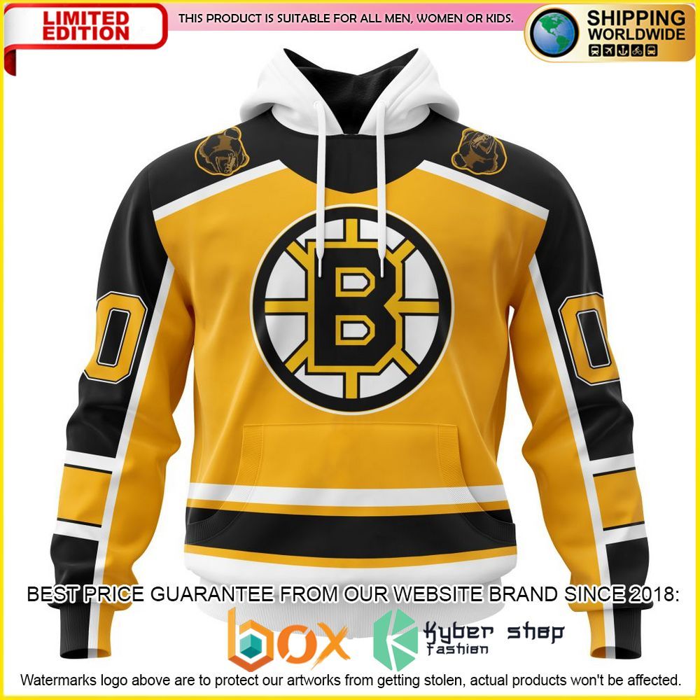 NEW NHL Boston Bruins Custom 3D Hoodie, Shirt 1