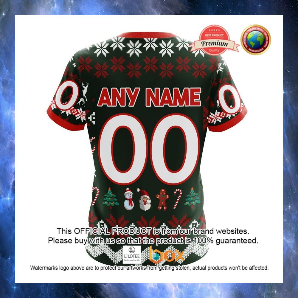 HOT NHL Calgary Flames Team Santa Hat Custom 3D Hoodie, T-Shirt 13
