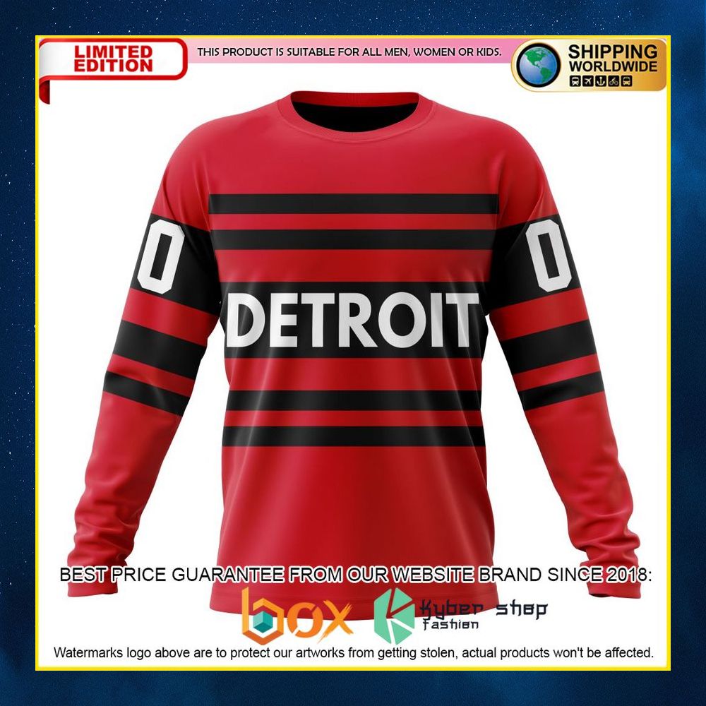 NEW NHL Detroit Red Wings Custom 3D Hoodie, Shirt 15