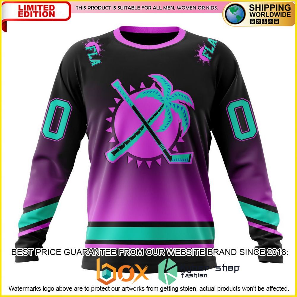 NEW NHL Florida Panthers Gradient Custom 3D Hoodie, Shirt 6