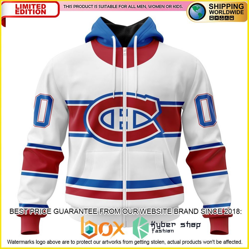 NEW NHL Montreal Canadiens Custom 3D Hoodie, Shirt 2