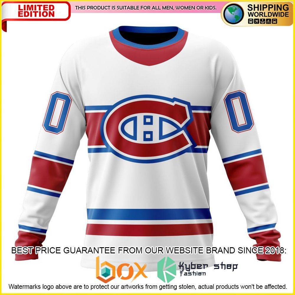 NEW NHL Montreal Canadiens Custom 3D Hoodie, Shirt 6