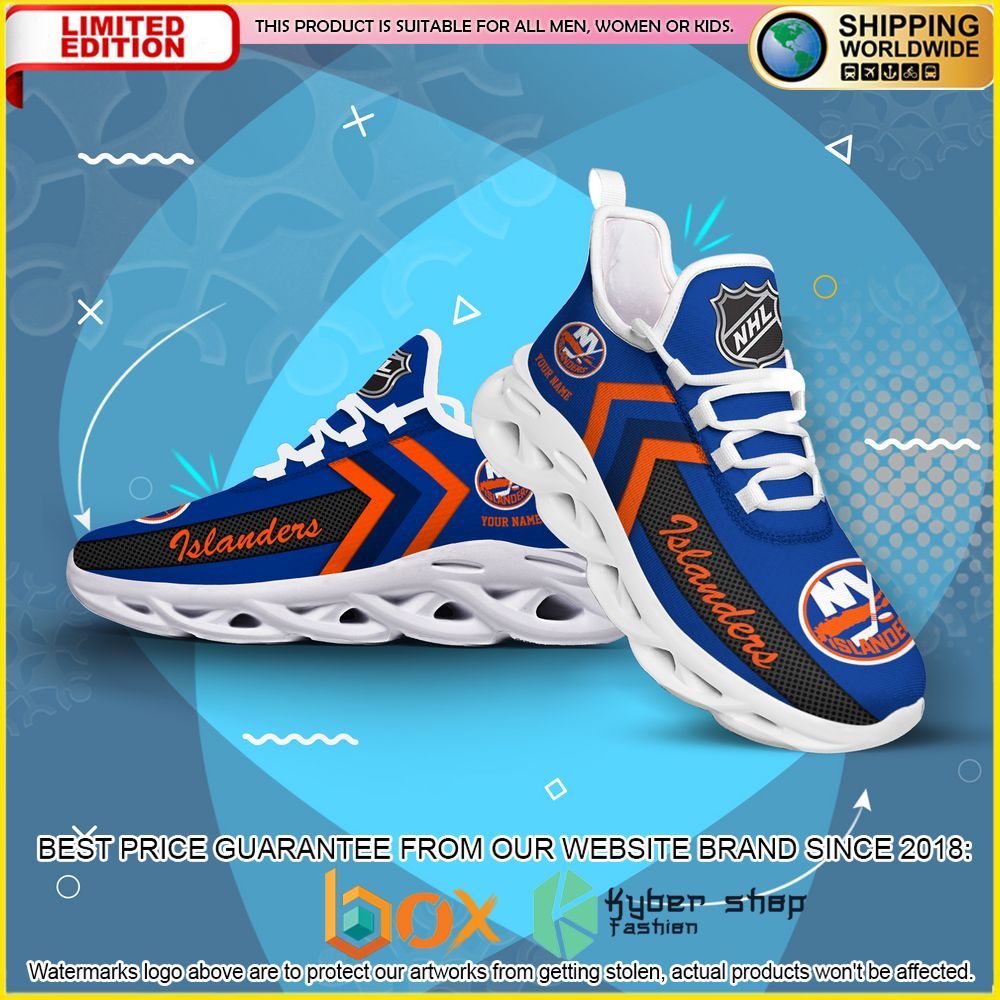 NEW NHL New York Islanders Custom Name Clunky Shoes 3