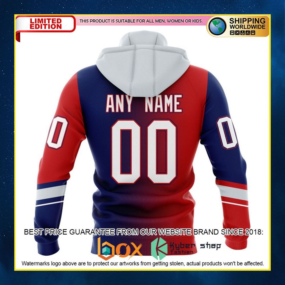 NEW NHL New York Rangers Gradient Custom 3D Hoodie, Shirt 14