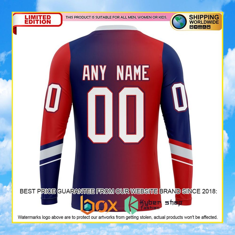 NEW NHL New York Rangers Gradient Custom 3D Hoodie, Shirt 7