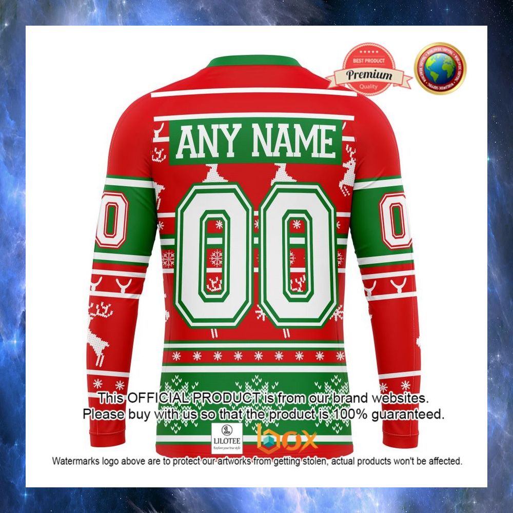 HOT NHL New York Rangers Santa Hat Custom 3D Hoodie, T-Shirt 11