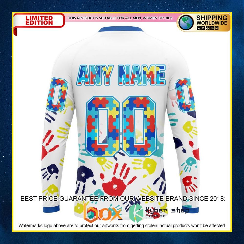 NEW NHL Seattle Kraken Autism Awareness Custom 3D Hoodie, Shirt 16