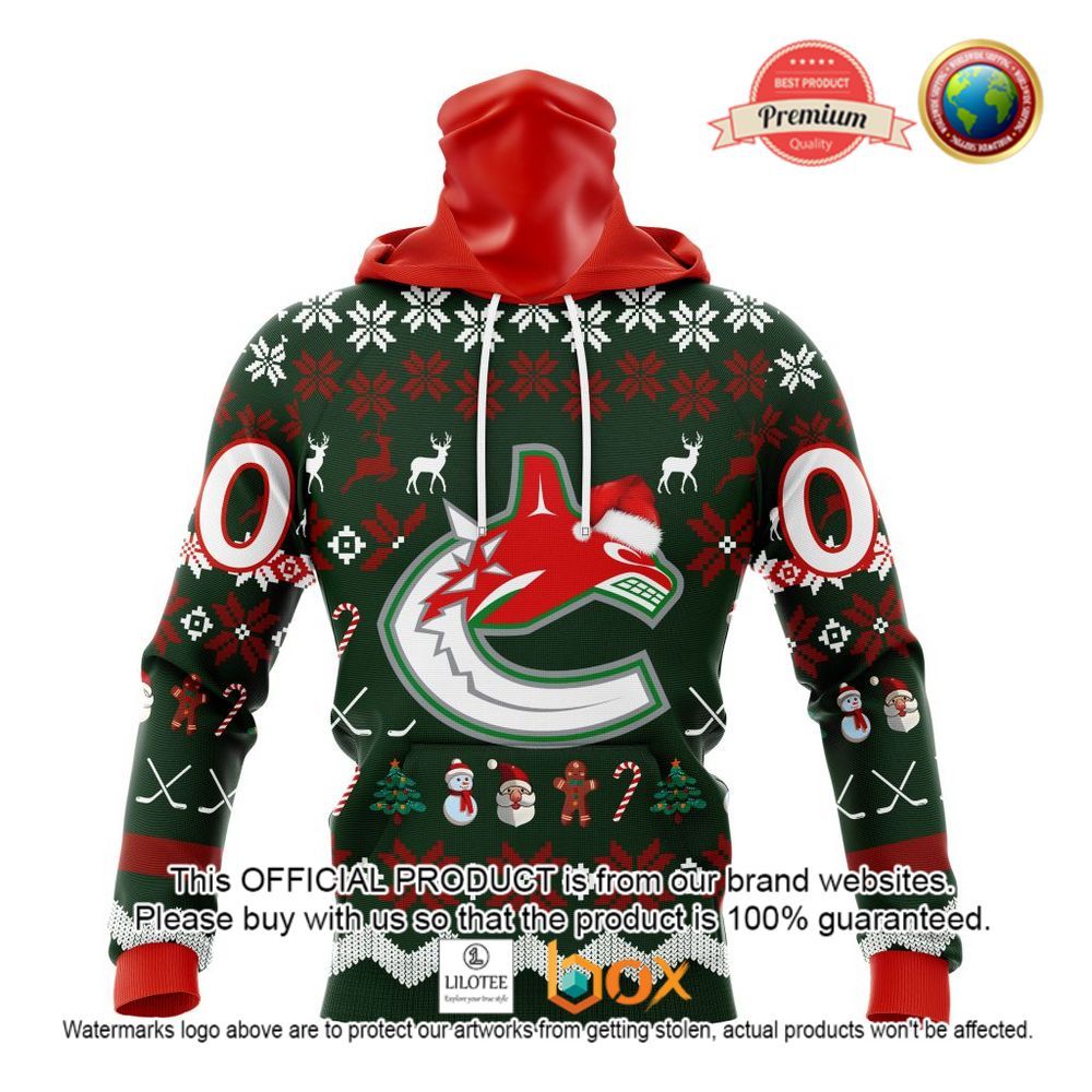 HOT NHL Vancouver Canucks Team Santa Hat Custom 3D Hoodie, T-Shirt 3