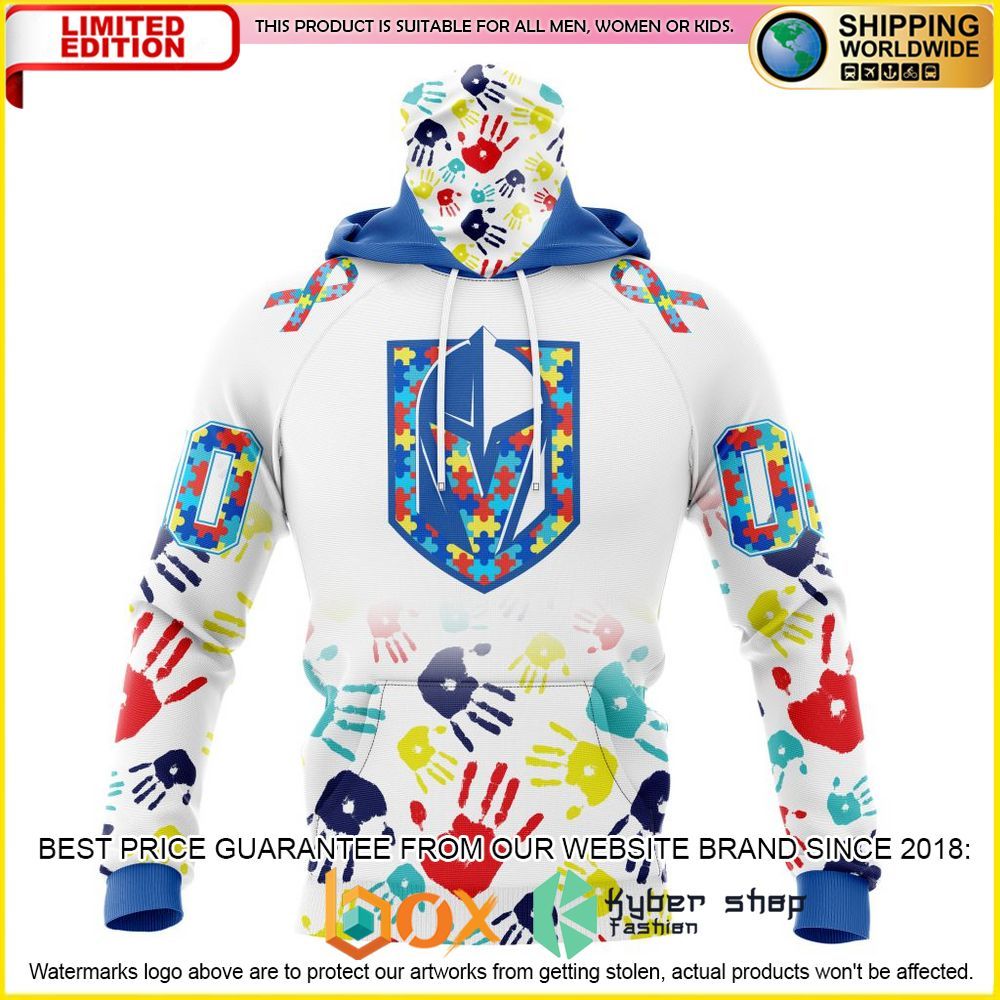 NEW NHL Vegas Golden Knights Autism Awareness Custom 3D Hoodie, Shirt 4