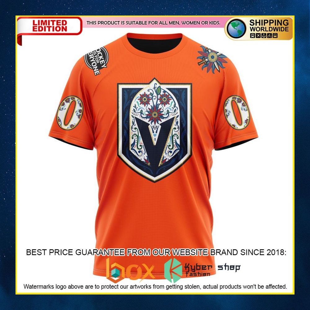 NEW NHL Vegas Golden Knights Hispanic Heritage Custom 3D Hoodie, Shirt 17