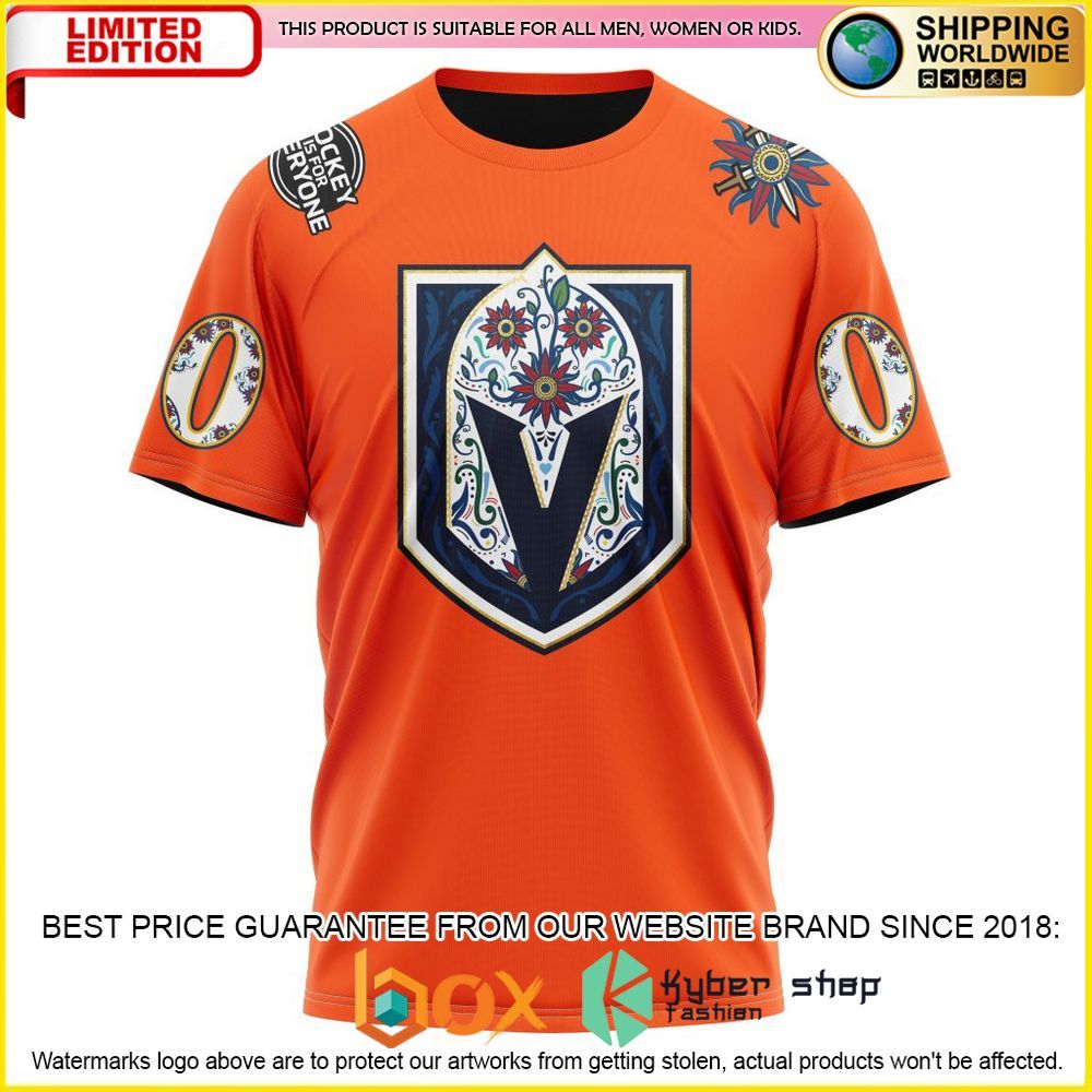 NEW NHL Vegas Golden Knights Hispanic Heritage Custom 3D Hoodie, Shirt 8