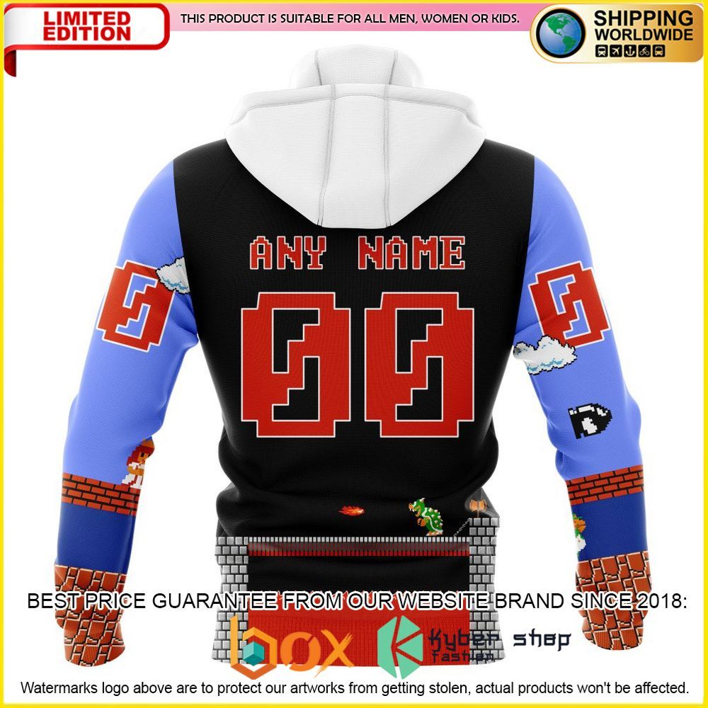 NEW NHL Washington Capitals Kits With Super Mario Custom 3D Hoodie, Shirt 5