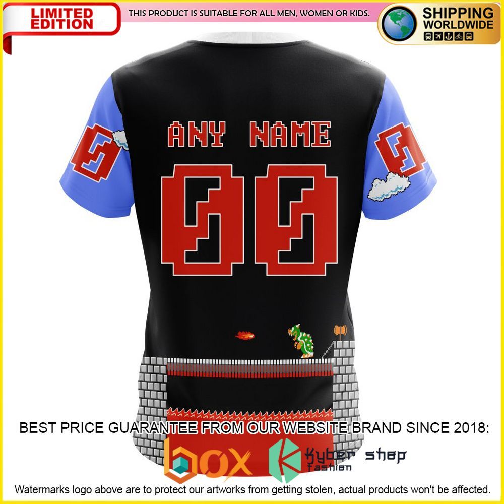 NEW NHL Washington Capitals Kits With Super Mario Custom 3D Hoodie, Shirt 9