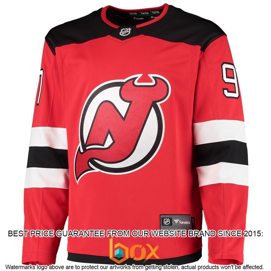 NEW Nikita Gusev New Devils 2020/21 Home Player Red Hockey Jersey 2