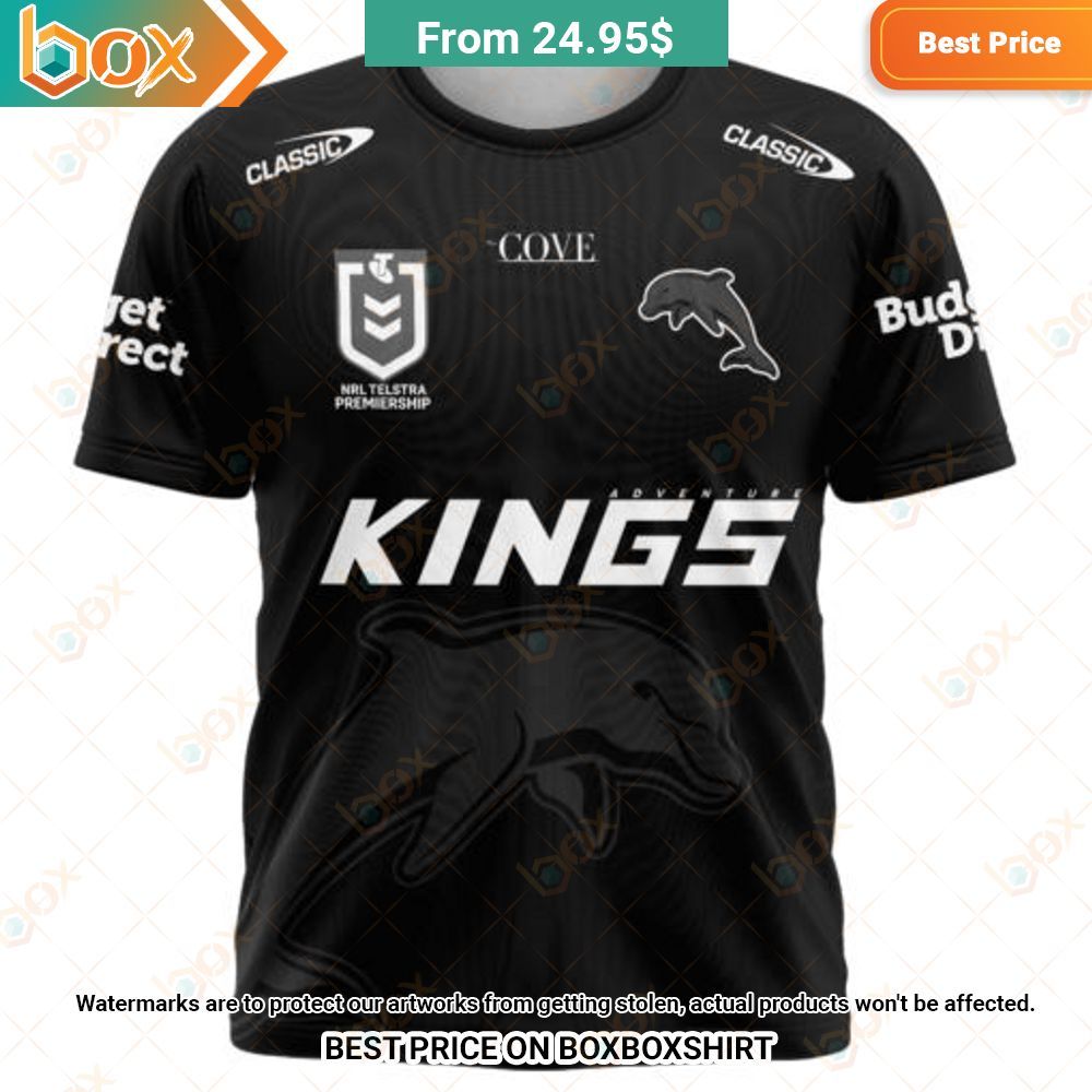 NRL DolphinsSpecial Monochrome Kings Design Shirt Hoodie 12