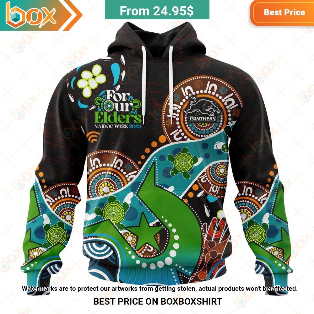 NRL Penrith Panthers Special Design For NAIDOC Week For Our Elders Shirt Hoodie 19
