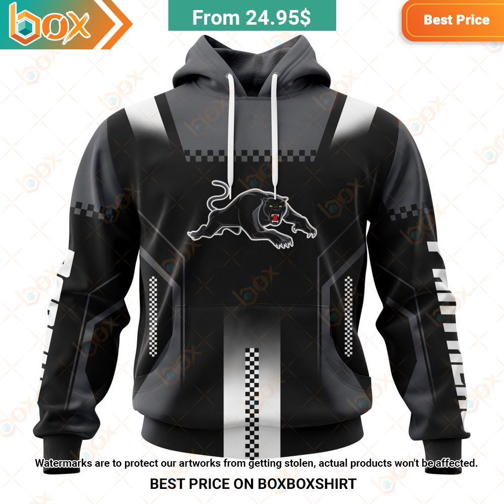 Penrith Panthers Special Motocross Design Custom Shirt Hoodie 19