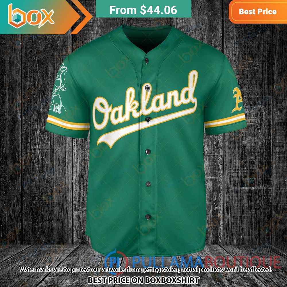 Oakland Athletics Beyonce Green Baseball Jersey 2