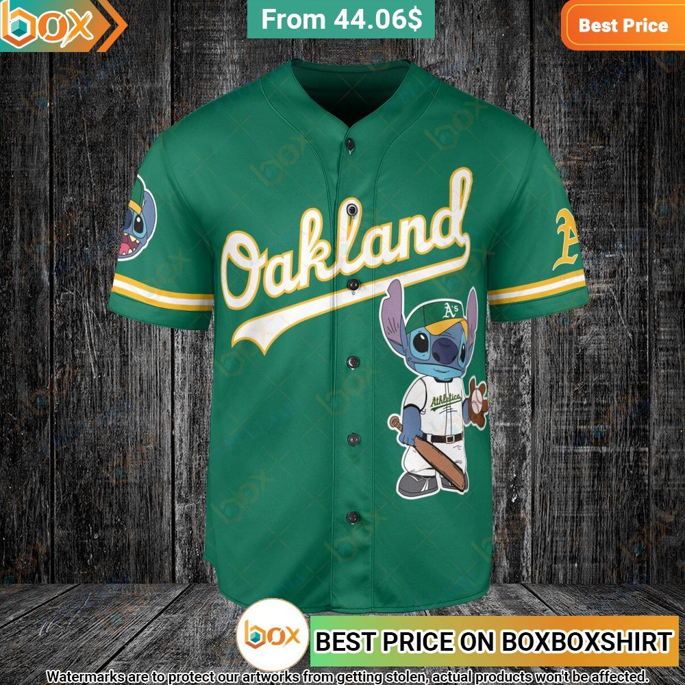 Oakland Athletics Stitch Personalized Baseball Jersey 4