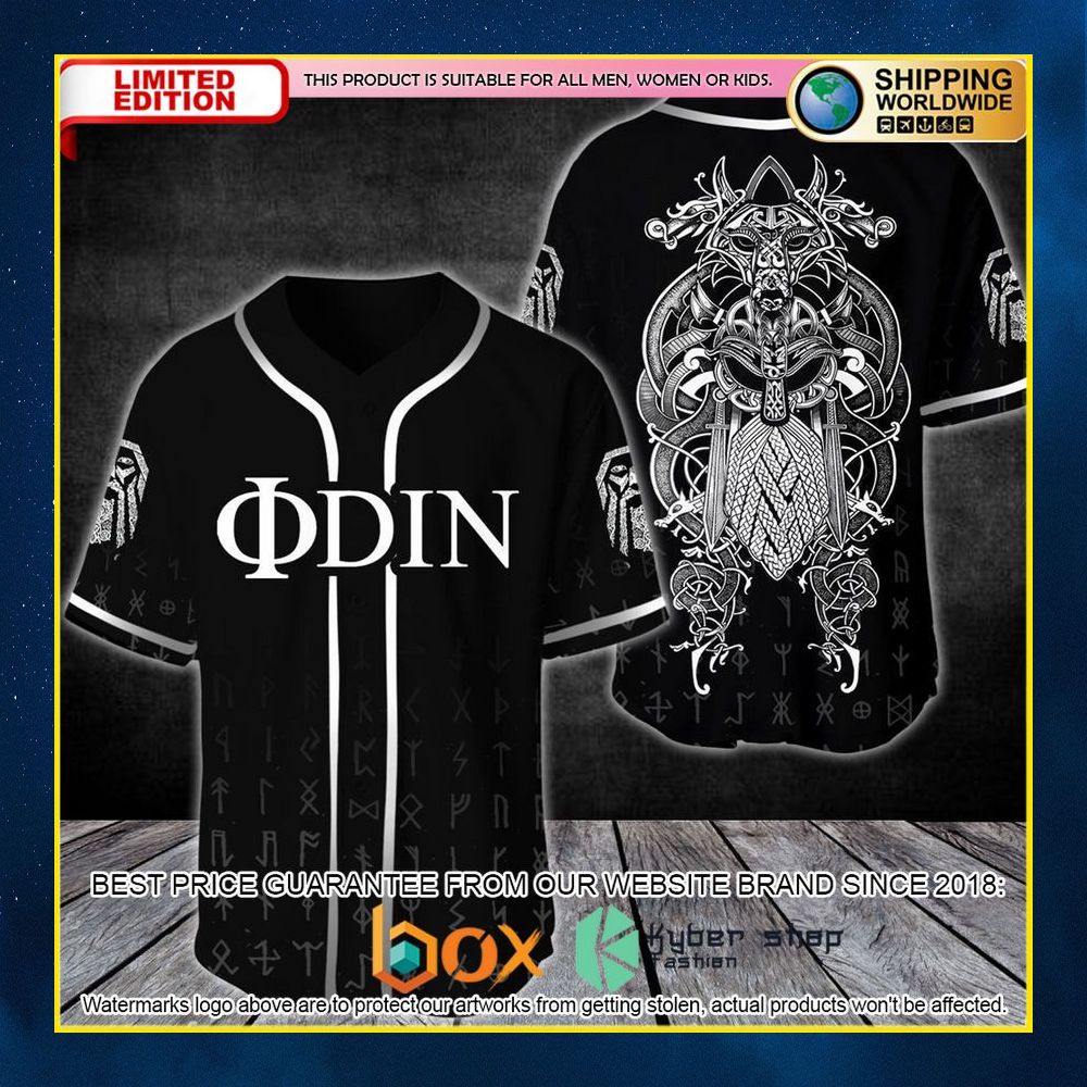 NEW Odin Vikings Premium Baseball Jersey 10