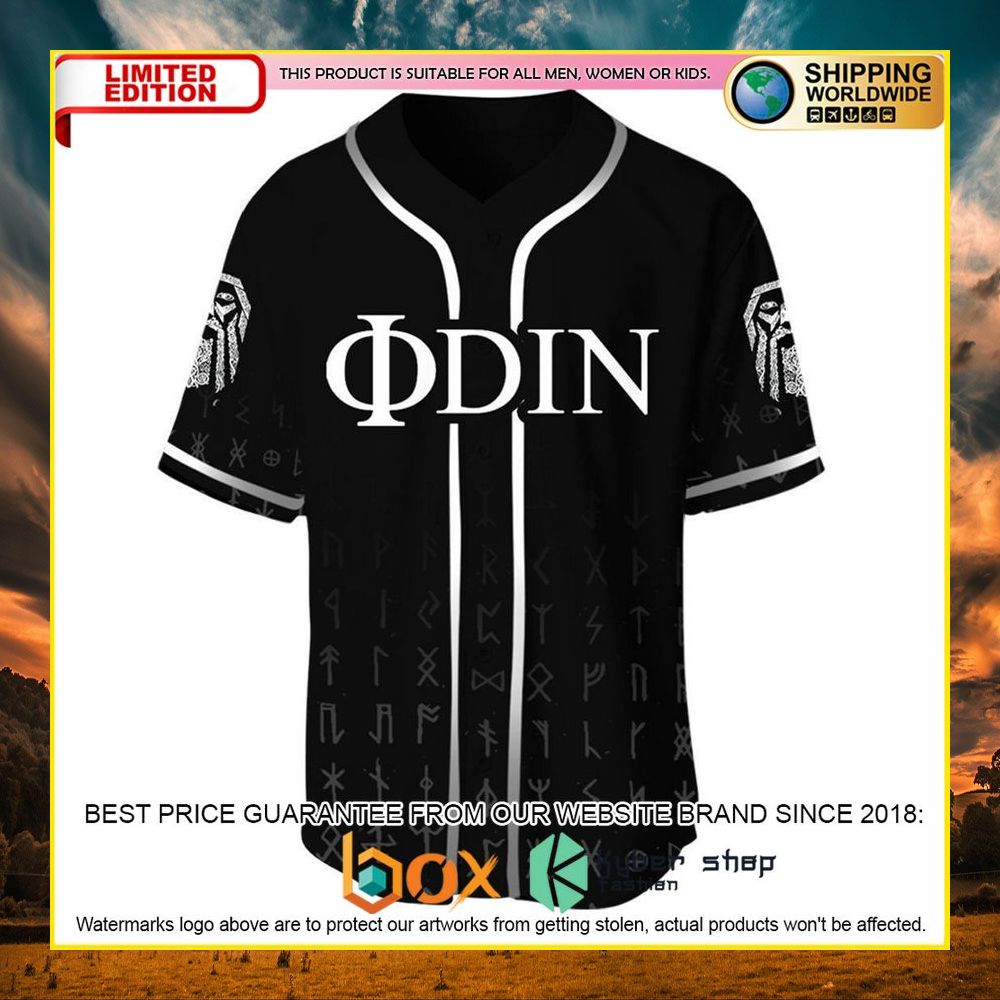 NEW Odin Vikings Premium Baseball Jersey 7