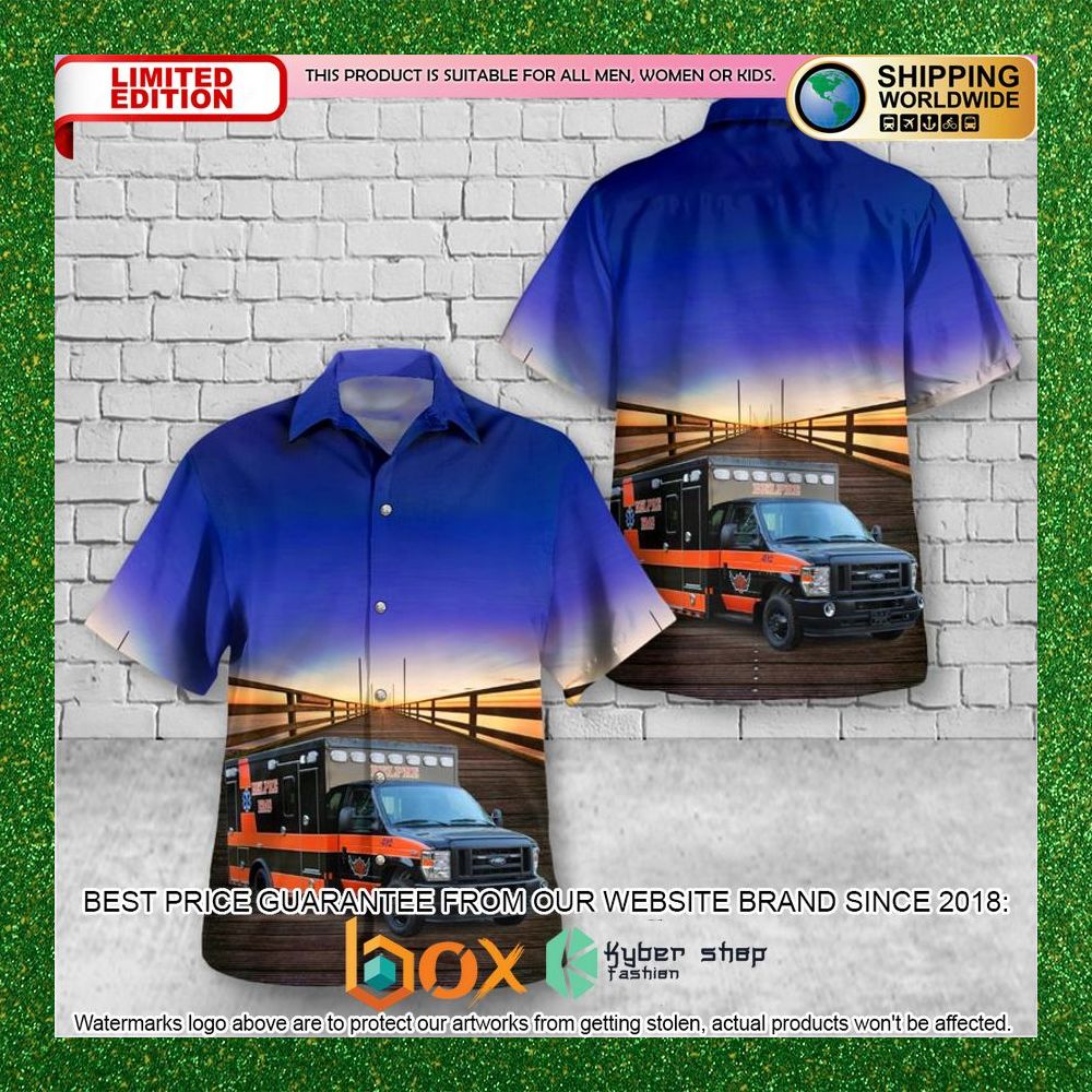 BEST Ohio Belpre EMS Hawaiian Shirt 6