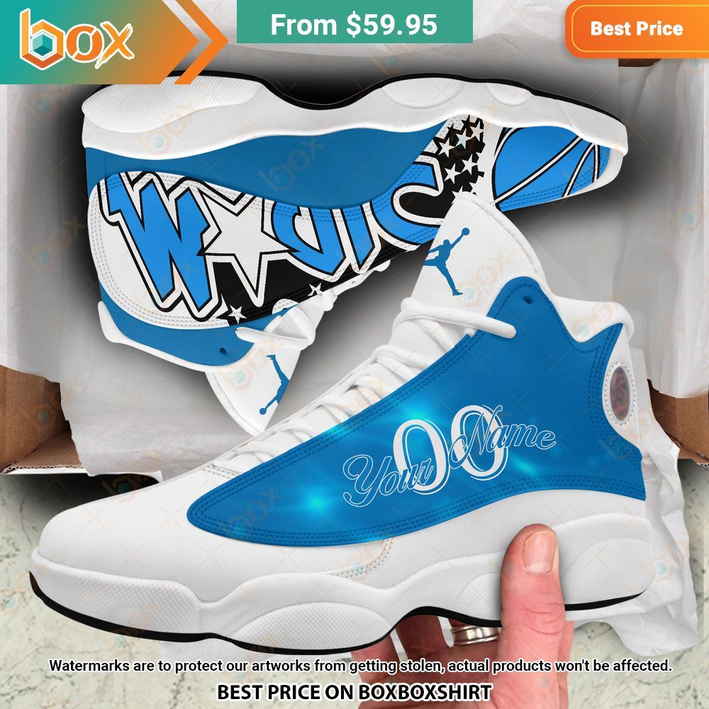 Orlando Magic Personalized Air Jordan 13 Sneaker 4