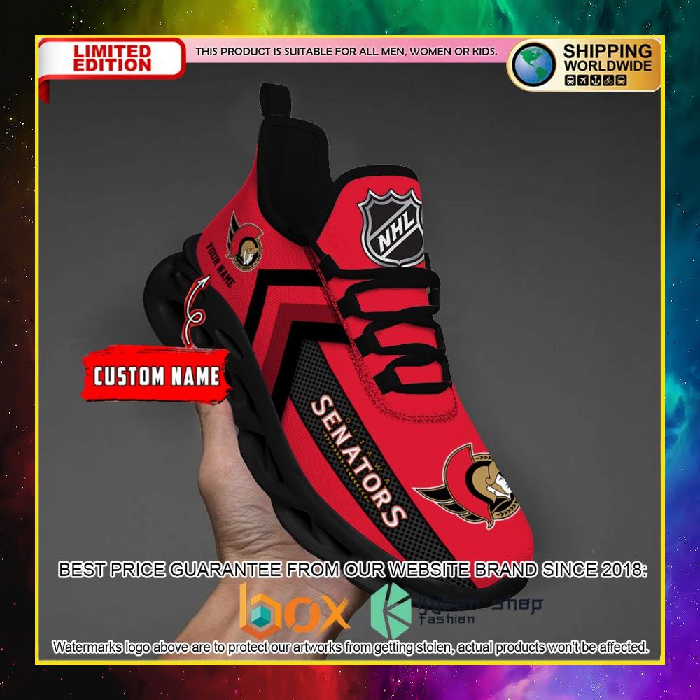 NEW Ottawa Senators Custom Name Clunky Shoes 5