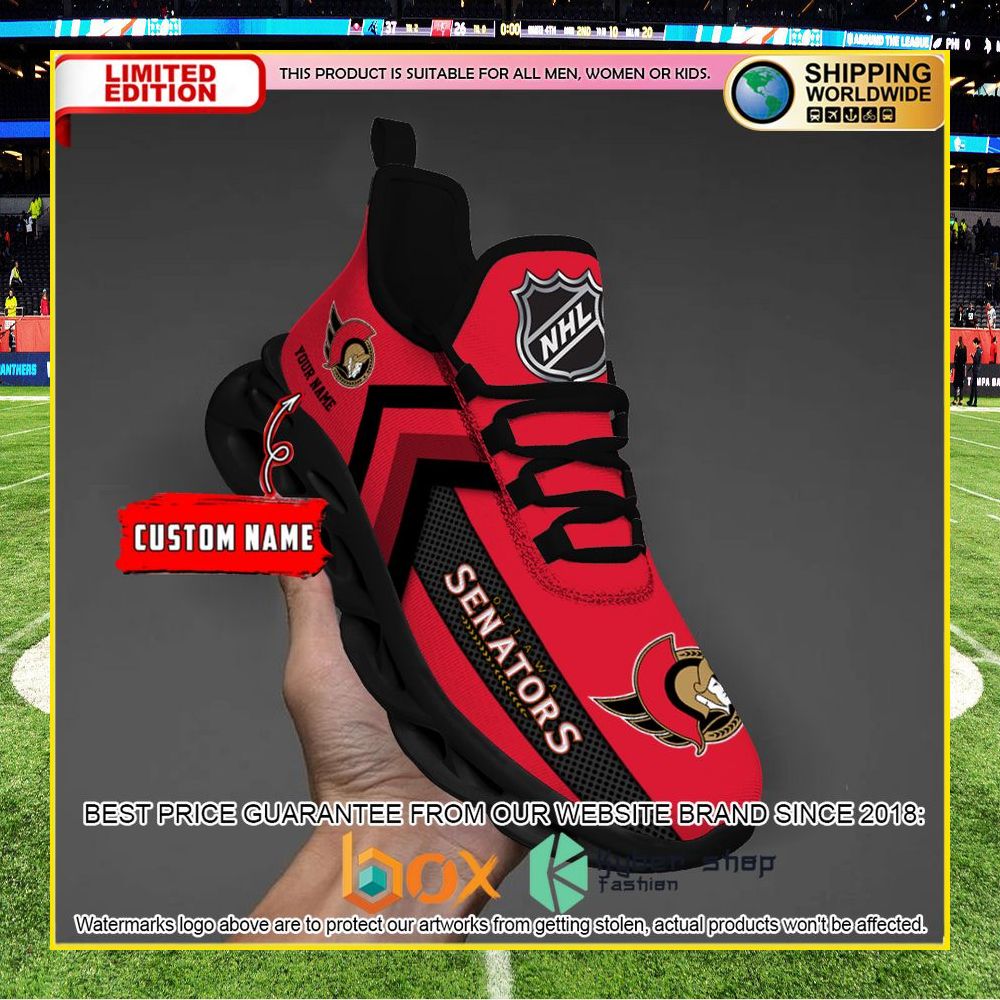 NEW Ottawa Senators Custom Name Clunky Shoes 9