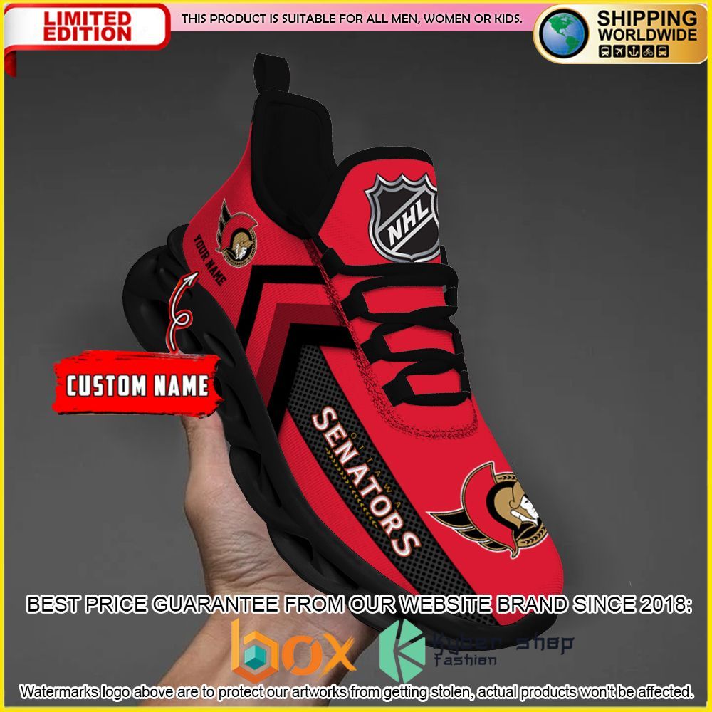 NEW Ottawa Senators Custom Name Clunky Shoes 2