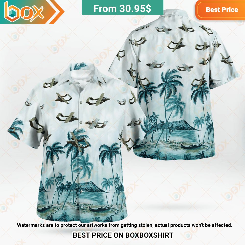 Ov-10 Bronco Hawaiian Shirt 1