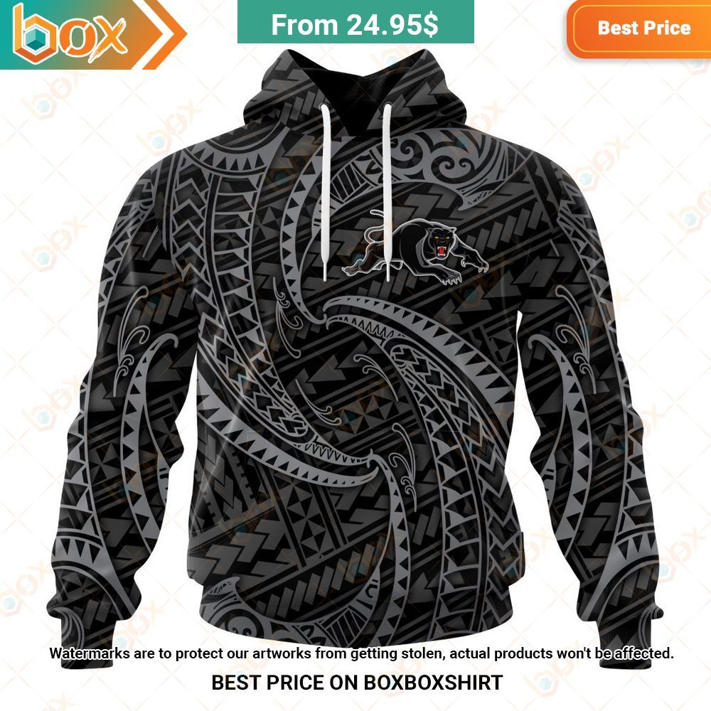 Penrith Panthers Special Polynesian Design Custom Shirt Hoodie 1