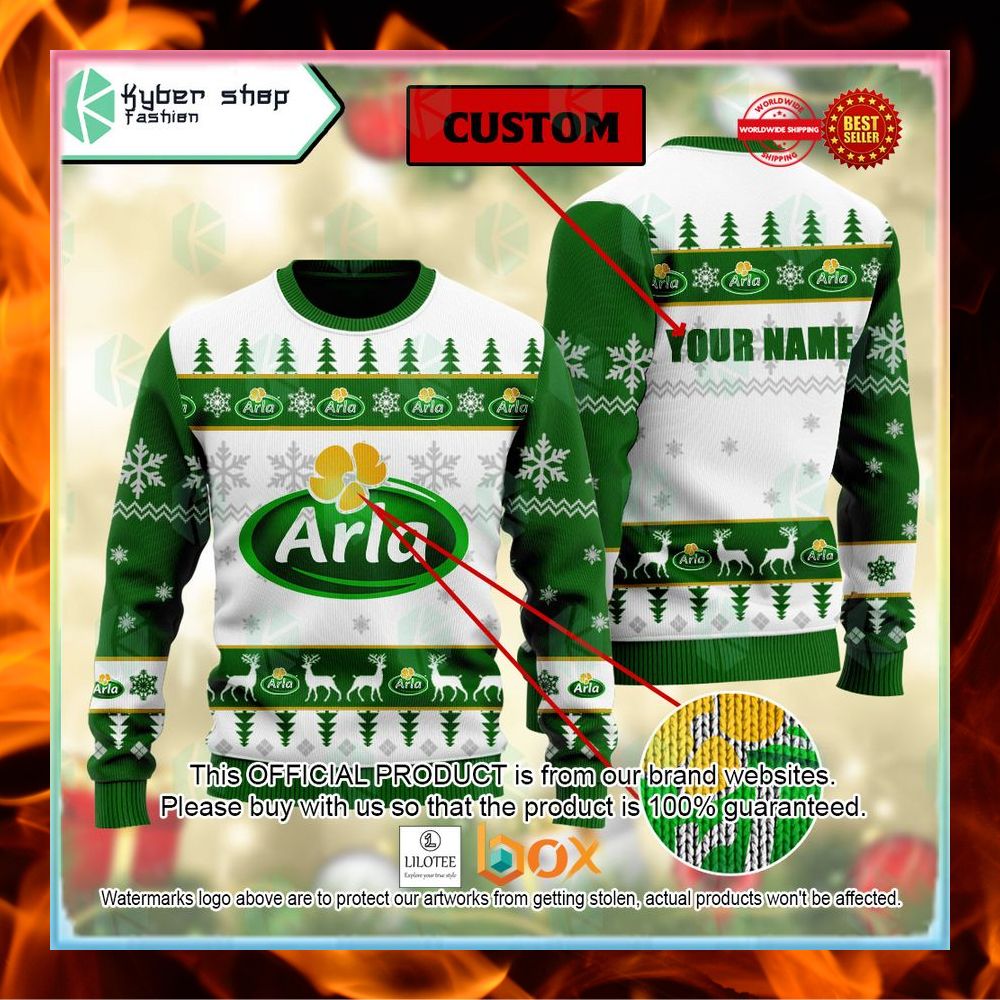 BEST Personalized Arla Christmas Sweater 6