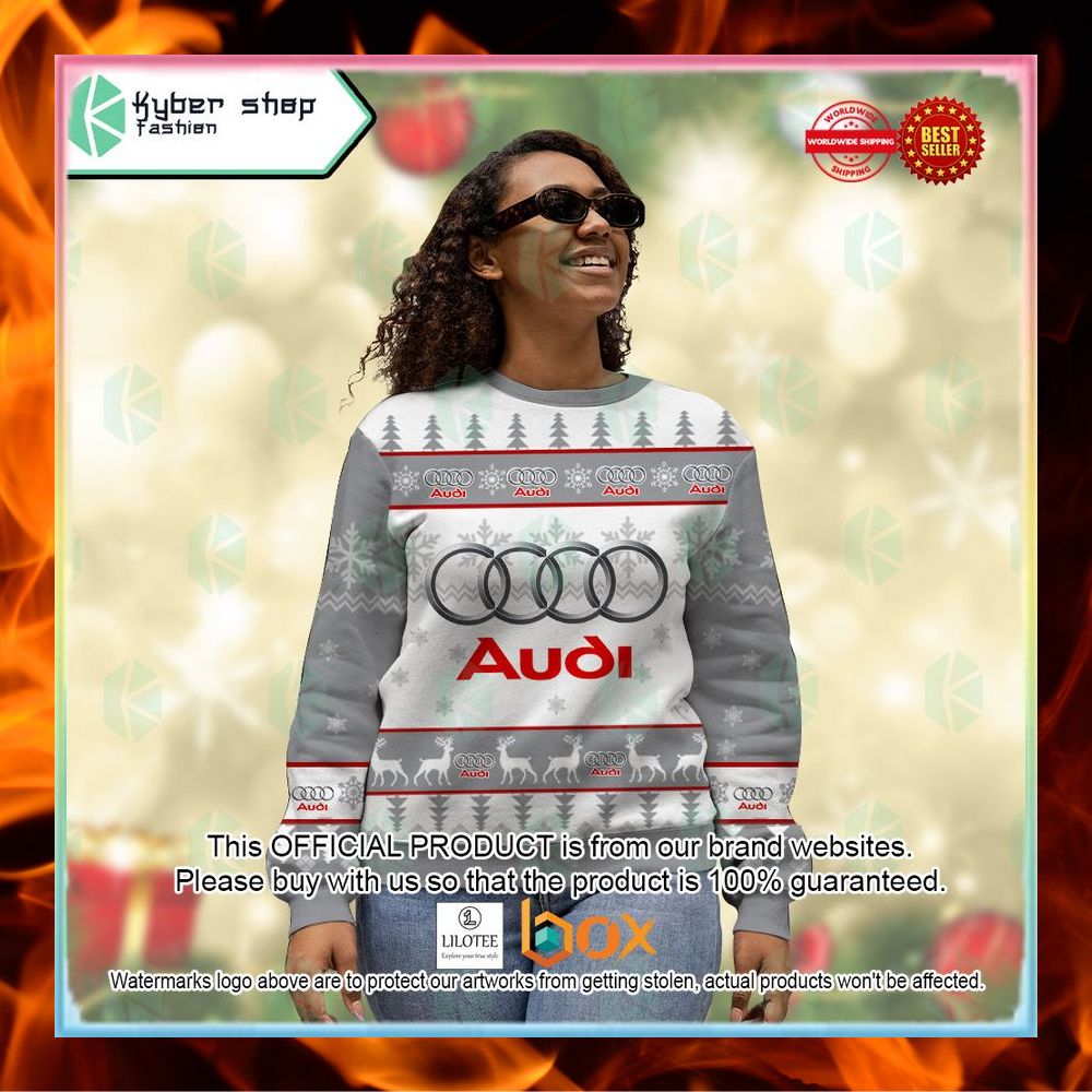 BEST Personalized Audi Christmas Sweater 18