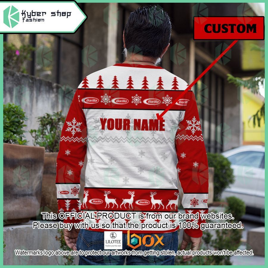 BEST Personalized Barilla Christmas Sweater 3