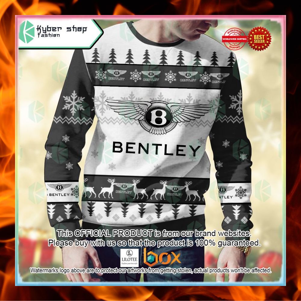 BEST Personalized Bentley Christmas Sweater 7