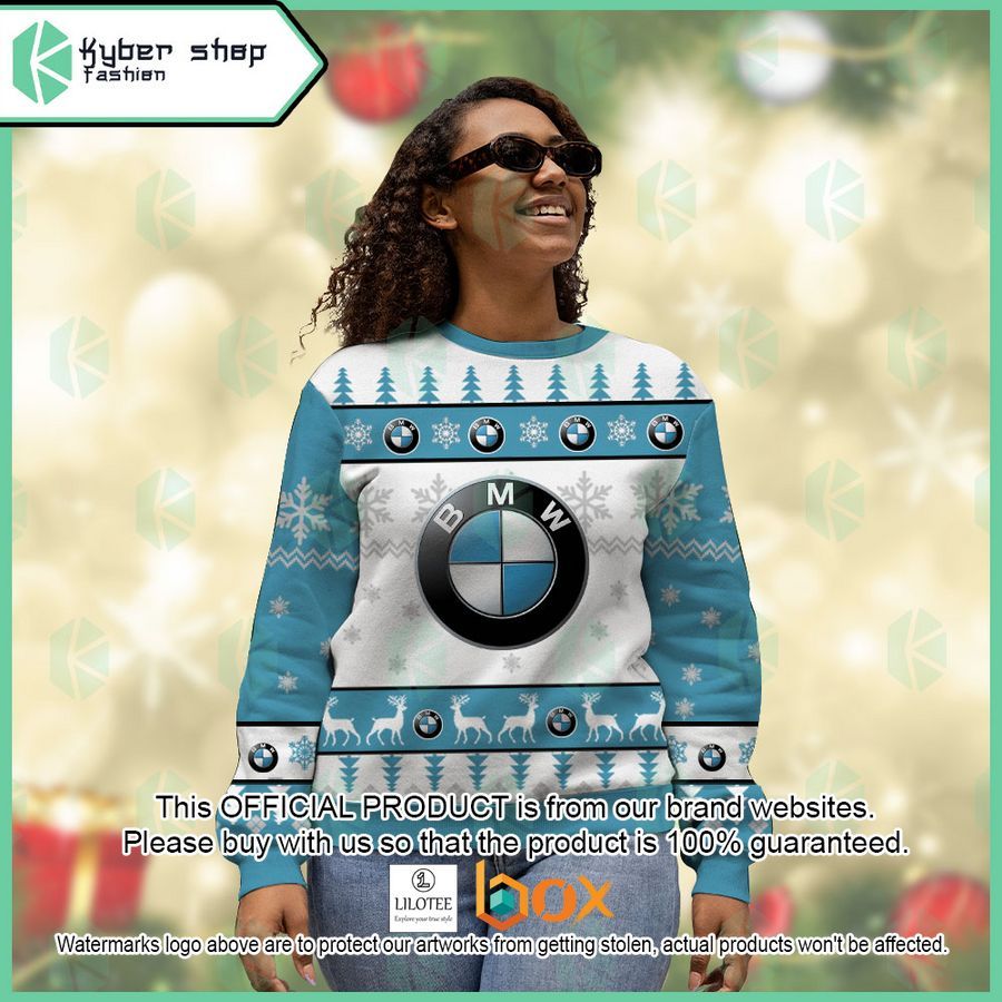 BEST Personalized BMW Christmas Sweater 4