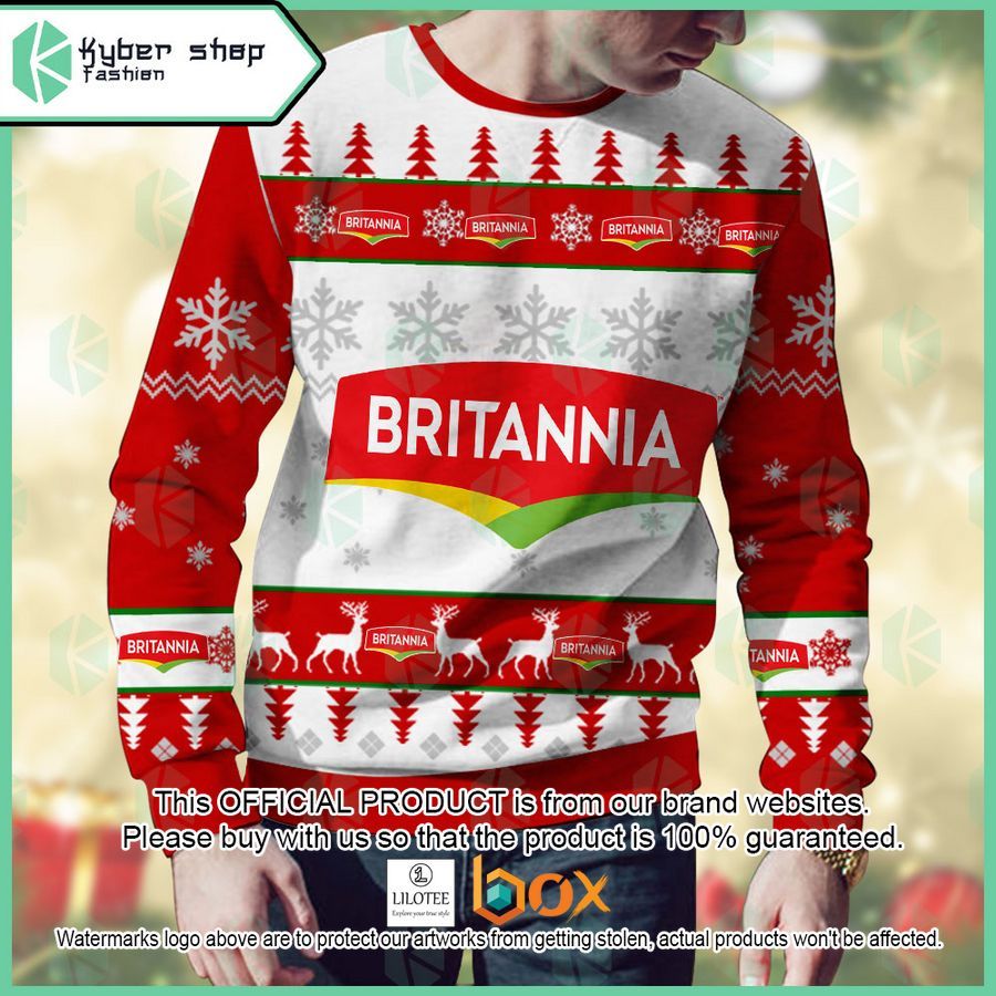 BEST Personalized Britannia Christmas Sweater 2