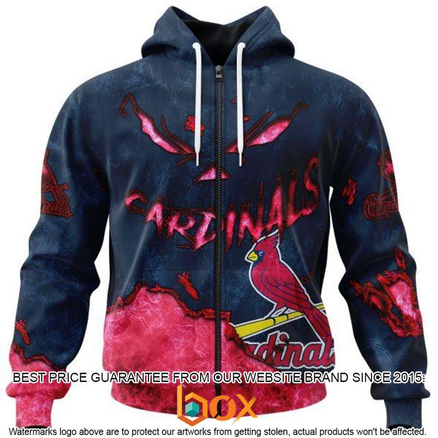 NEW Personalized Cardinals Demon Face Hoodie 3
