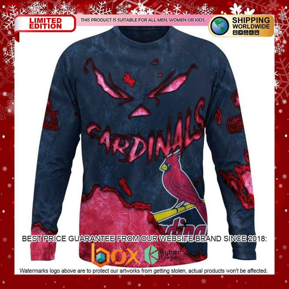 NEW Personalized Cardinals Demon Face Hoodie 13
