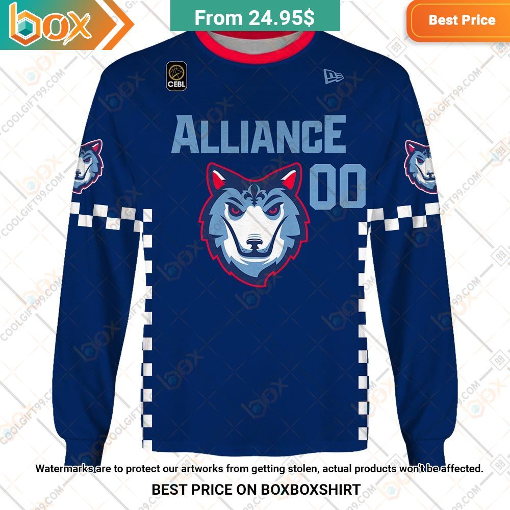 Personalized CEBL Montreal Alliance Shirt Hoodie 4