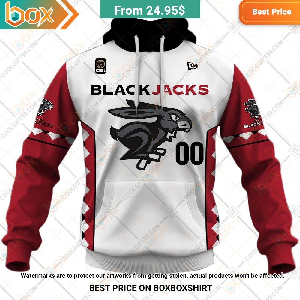 Personalized CEBL Ottawa Blackjacks Away Jersey Style Shirt Hoodie 9