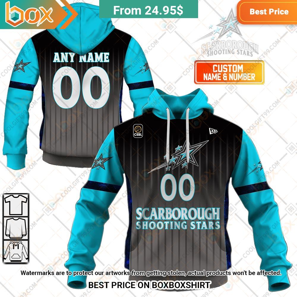Personalized CEBL Scarborough Shooting Stars Shirt Hoodie 1