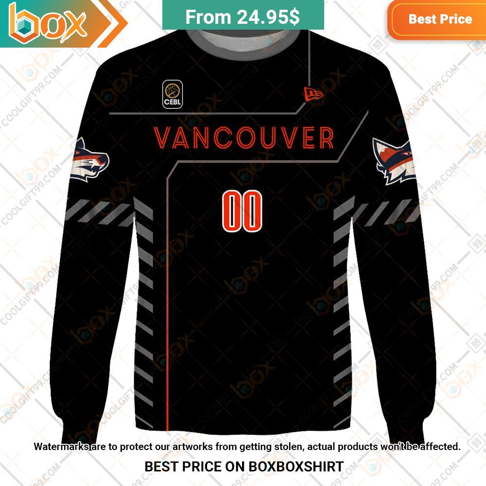 Personalized CEBL Vancouver Bandits Shirt Hoodie 11